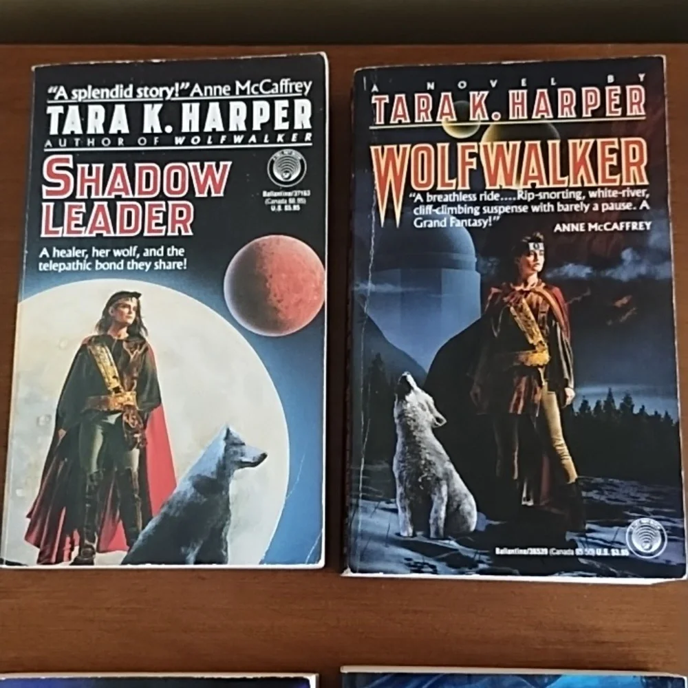 Wolfwalker Series Fantasy Adventure Sword Fights Telepathy Wolf Tara K Harper